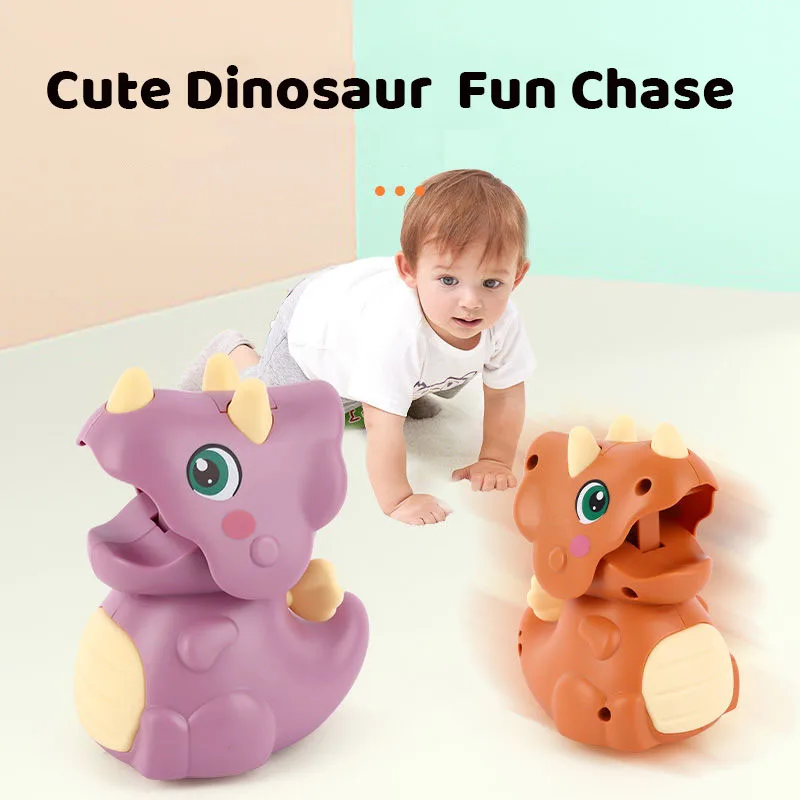 Baby Cartoon Interaktive Dinosaurier Spielzeug Kleinkind Drücken Rückkehr Kraft Auto Schiebe Inertial Spielzeug für Kinder Kinder Geburtstag Geschenke