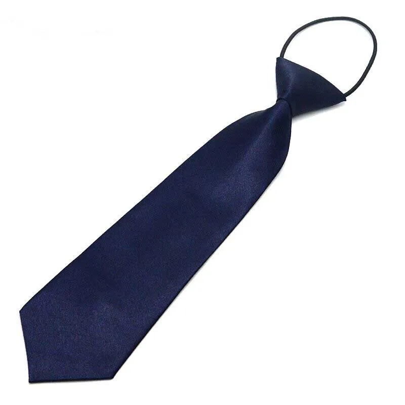 Kid Boy Solid Classic Neck Tie, Wedding Party Gift