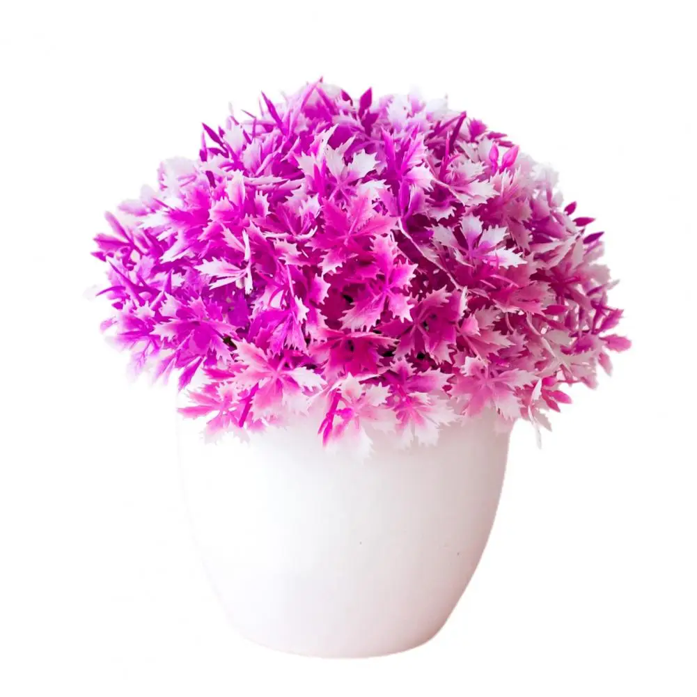 Half Jasmine Bonsai Simulation Potted Plant Home Decoration Creative Ornaments