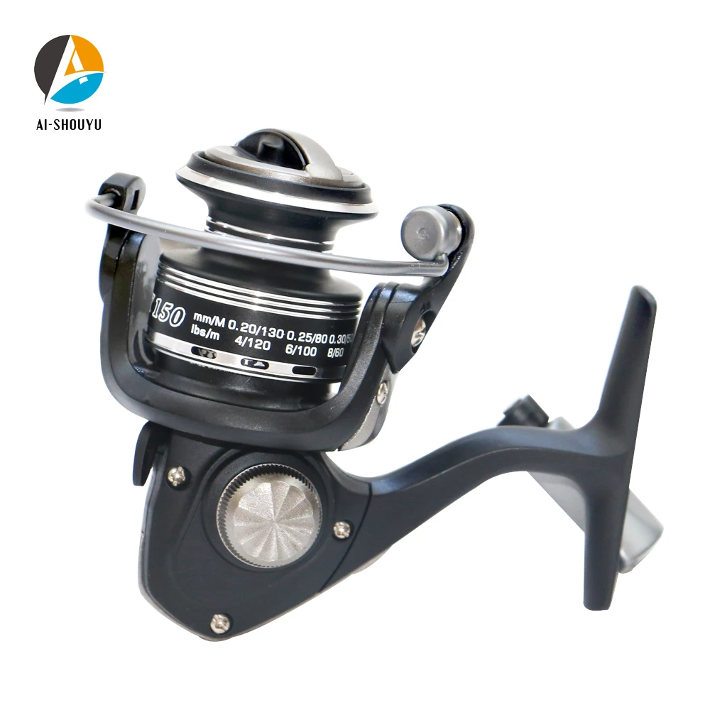 AI-SHOUYU Mini Fishing Reel 148g Spinning Reel Stainless Aluminum Spool 3kg Gear Ratio 4.8:1 5+1BB Ball Bearing Trout Wheel