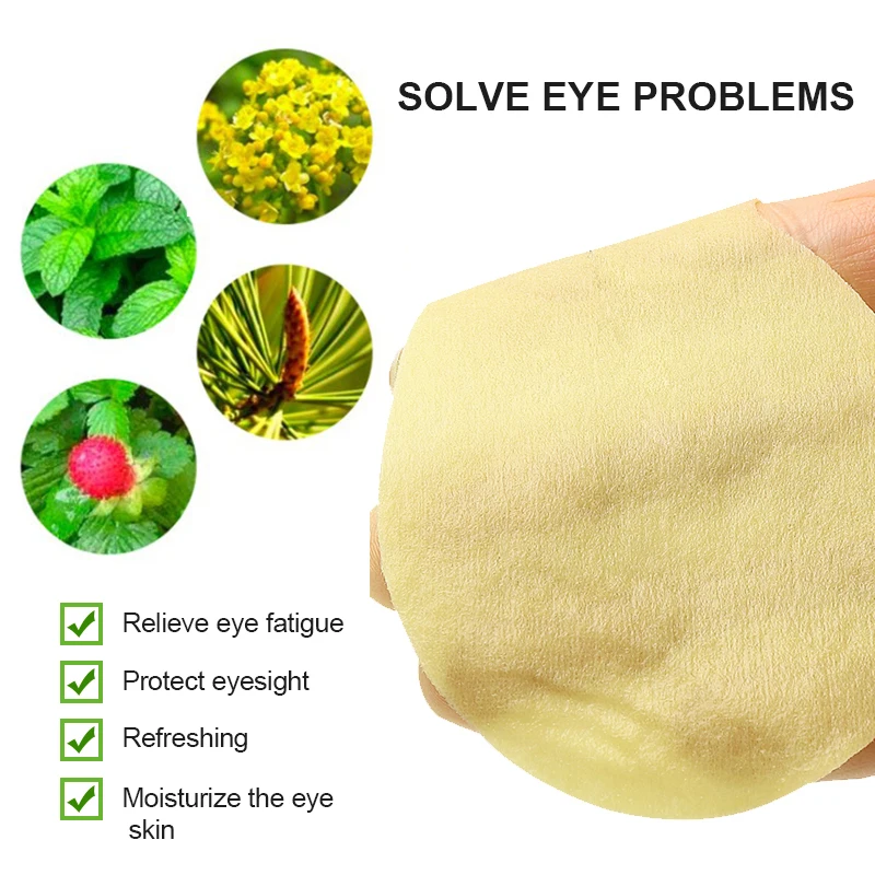 8pc Eyesight Care Patch Protect Eyesight Good Vision Relieve Eye Fatigue Myopia Amblyopia Treatment Chinese Herbal Plaster C2326