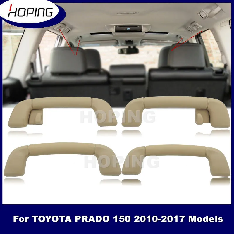 

Hoping Car Roof Armrest Grab Handrail For TOYOTA Prado 150 2010 2011 2012 2013 2014 2015 2016 2017 NO Hook With Hook