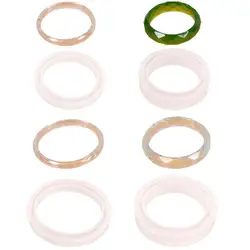 1pc Crystal Mirror Silicone Mold Bracelet Pendant uv Resin Mould DIY Jewelry Casting molds Resin art
