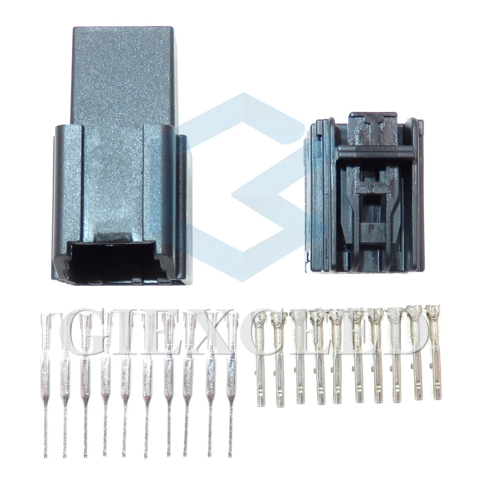 1 Set 10 Pin 0.6 Series Car Electric Wiring Female Unsealed Plug Miniature Auto AC Assembly Socket 7283-9040-30 Male Connector - Image 4