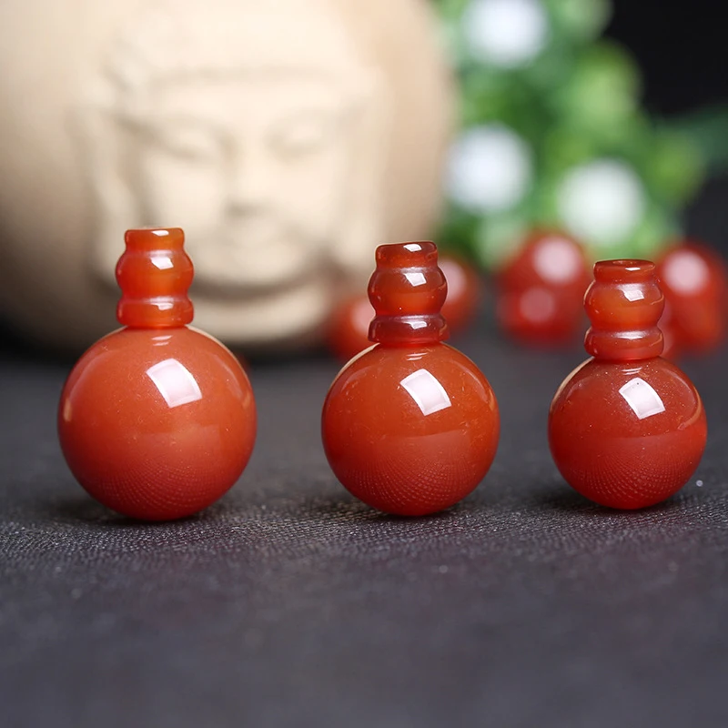 4A Natural Red Agate Buddha T Joint T Head  Single Bead DIY Jewelry Making