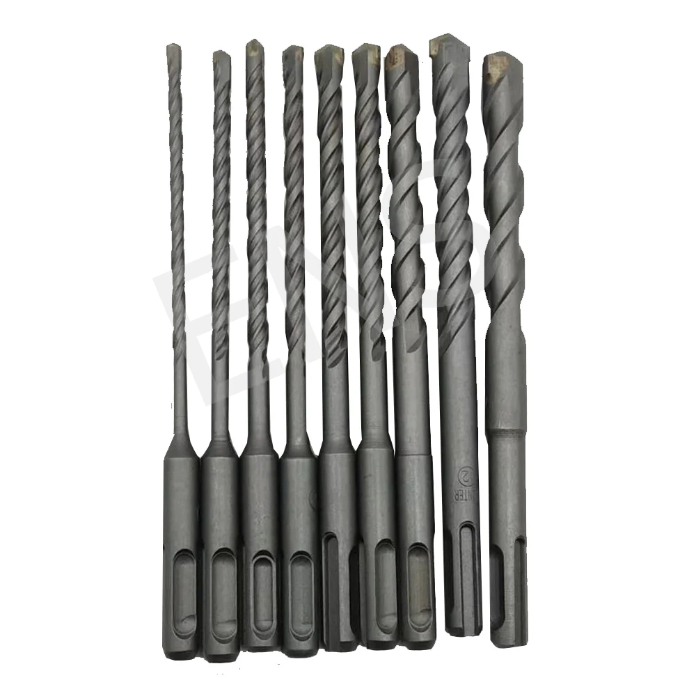 9Pcs SDS Plus Drill Bit Set 160Mm สำหรับคอนกรีตอิฐบล็อกก่ออิฐเจาะรู bits