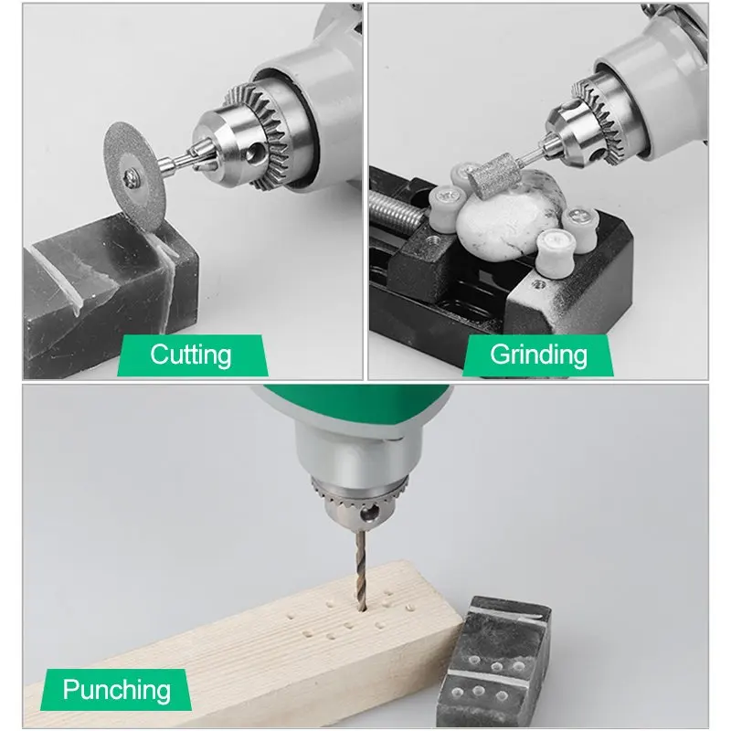 500W Chuck Electric Grinder Engraving Electric Grinder Miniature Electric Drill Chuck Electric Grinder High Speed Power Tools