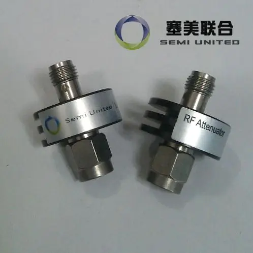 

SMA coaxial fixed attenuator Attenuation ATT: 1-40dB; Frequency Freq: DC-6G; Power Pwr: 5w