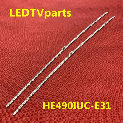 

2Pieces/lot FOR Hisure LED49M5600UC light strip lt-1163084-a20171210n screen he490iuc-e31 72LED 530MM 100%NEW