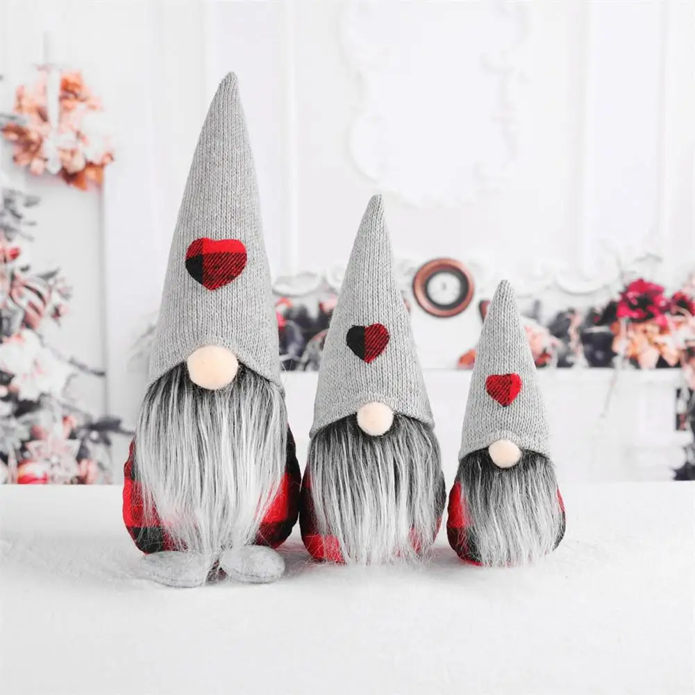 

Faceless Santa Gnome Plush Doll Swedish Tomte Christmas Tree Ornaments 2021 New Year Gifts Drop Christmas Decorations For Home