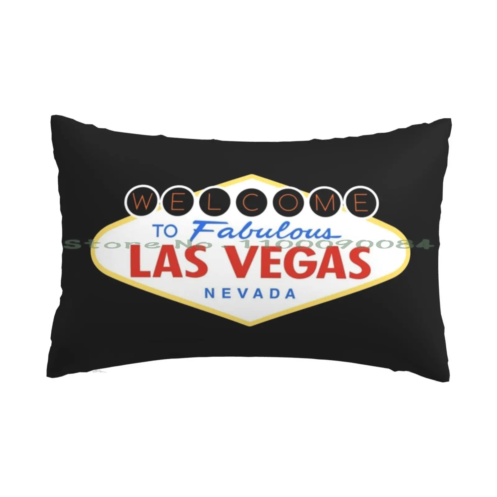 Welcome To Las Vegas Pillow Case 20x30 50*75 Sofa Bedroom Popular Best Selling Best Buy Newest Trending Sale Logo Editing On