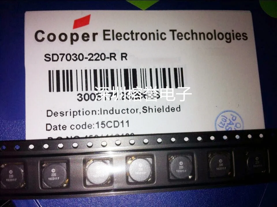 Original 10 uds sd7030-180-r 18uh 7x7x3mm original power indutor proteção remendo atacado