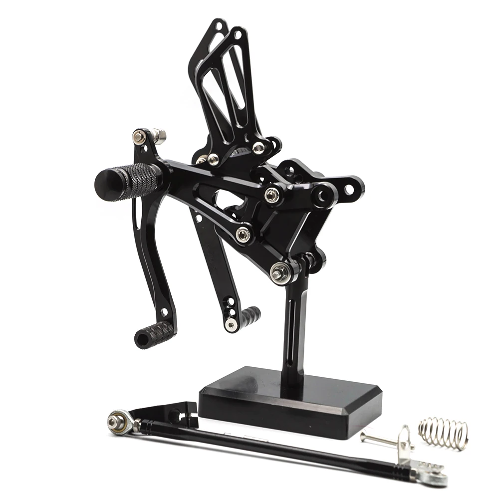 For Honda CBR600 F4I 2001-2007 Aluminum Adjustable Motorcycle Rearset Footrest Footpeg Rear Set Footrest Pedal New