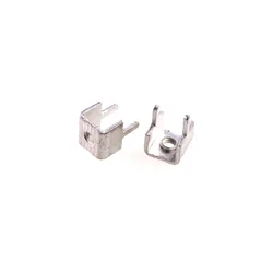 20 Pcs Metric PC Screw Terminals Welding M4 M3 2 Pins Through Hole Pitch 7.0 mm Straight Board High Current 20A Brass Tin