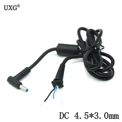 DC 4.5 X 3.0mm Power Supply Plug Connector With Cord / Cable For Hp Envy Pavilion 14 15 Laptop Adapter Charger Cable 1.2M 4FT