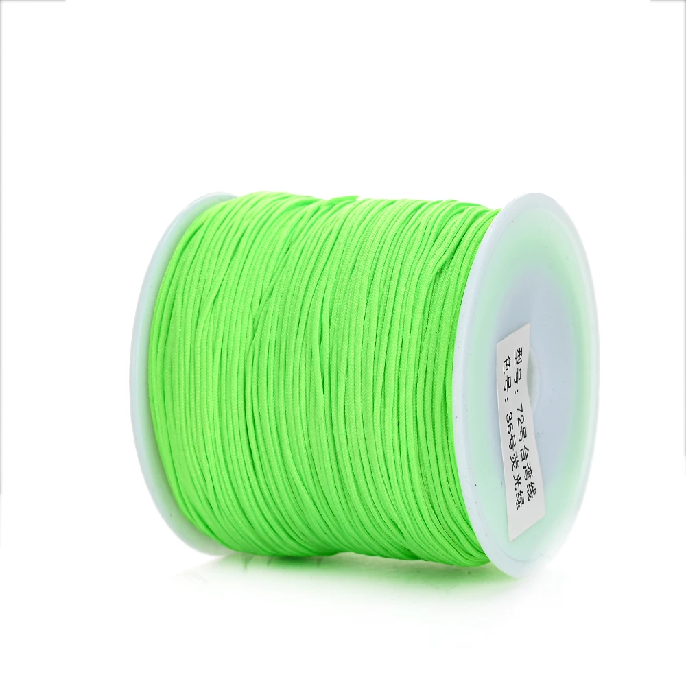 100 m/Rolle, 0,8 mm, 28 Farben, Nylonfaden, Schnur für DIY-Herstellung von Armbändern, Halsketten, handgefertigten Bastelzubehör – Detail 15