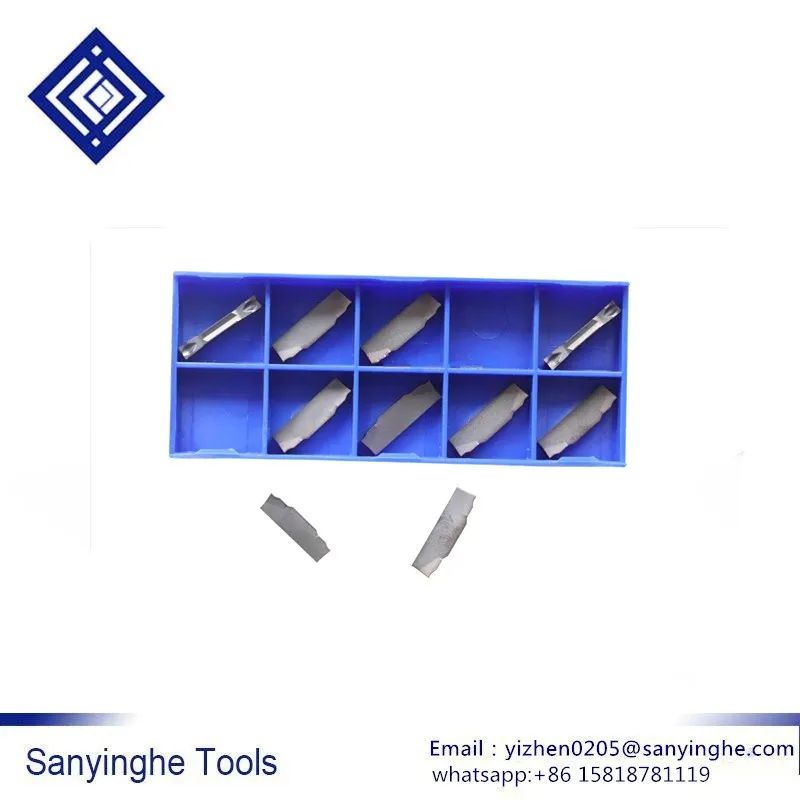 YBG302/YBG202 ZPFD0302-MG cnc carbide turning inserts grooving cutting blade(10pcs/lots)