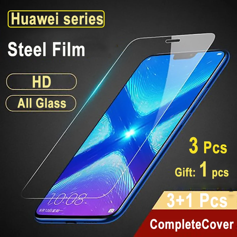 Bộ 3 Kính Cường Lực Cho Huawei Honor 20i 20 X10 Kính Bảo Vệ Danh Dự 8A 8X 9A 9X X9 Pro màn Hình An Toàn Bộ Phim