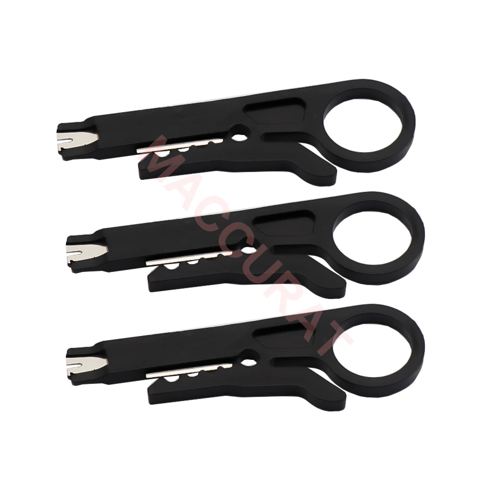 2pcs Mini Portable Wire Stripper Knife Crimper Pliers Crimping Tool Cable Stripping Wire Cutter Multi Tools Cut Line 3D printer