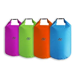 Sac sec étanche pour l'extérieur, camping, dérive, randonnée, natation, rafting, kayak, trekking en rivière, 5 L, 10 L, 20 L, 40/70 L