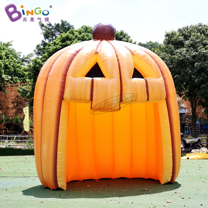 Halloween Party Inflatable Tents Outdoor Advertising Custom Inflatable Pumpkin Tent for Sale