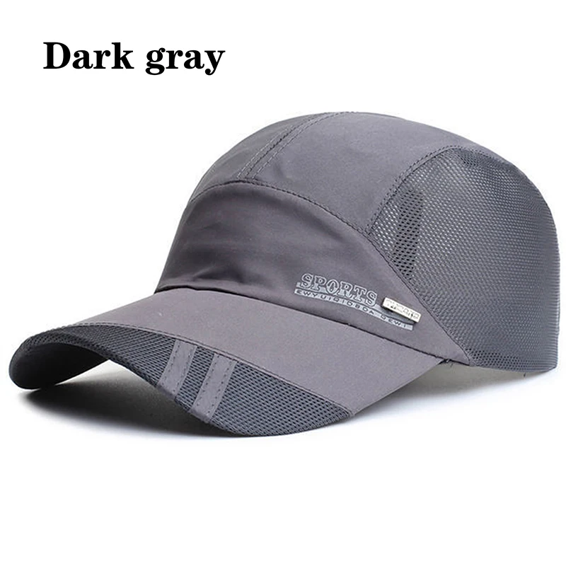 Dry Lauf Baseball Sommer Mesh 6 Farben Gorras Kappe Kappe Visier Herren Hut Sport Coole Mode 2022 Heißer Quick Freien beliebte Neue