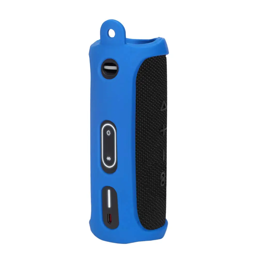 New Soft Silicone Cover Speaker Cases for JBL Flip 5 Bluetooth Speaker Shockproof Protective Sleeve For JBL Flip5 Speaker
