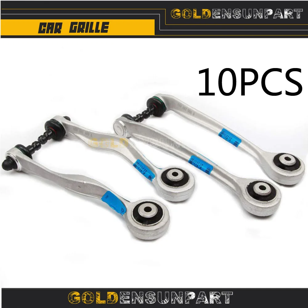 8D0 407 510 A 10Pcs Front Suspension Control Arm Kit For Audi A4 S4 A4 Cabrio. 8E0407509A 8E0407510A 8E0407505A 8E0407506A