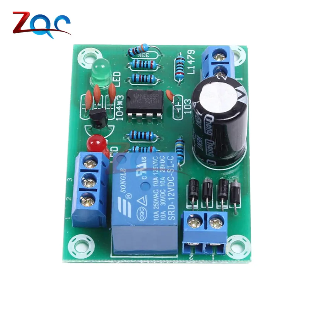 Water Level Controller Switch Liquid Level Sensor Module Automatically Pumping Drainage Protection Controlling Circuit Board