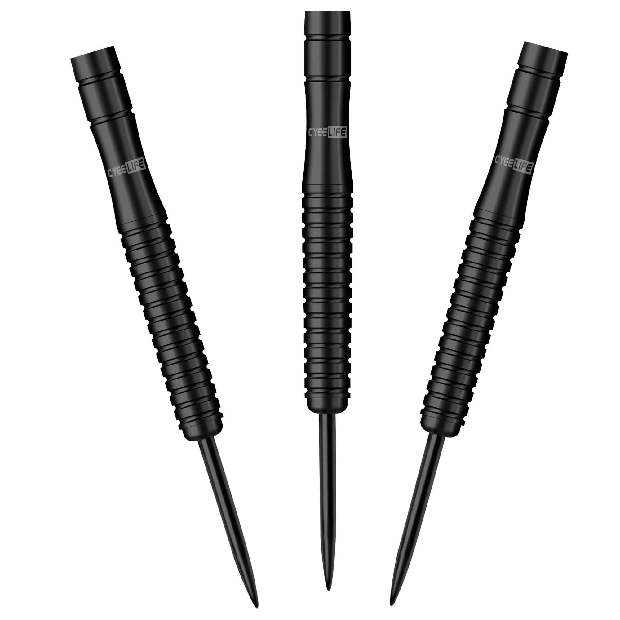 CyeeLife 23g Вольфрам 90% сталь Дротика черный 3 шт. для металлического наконечника Dartboard без аксессуаров