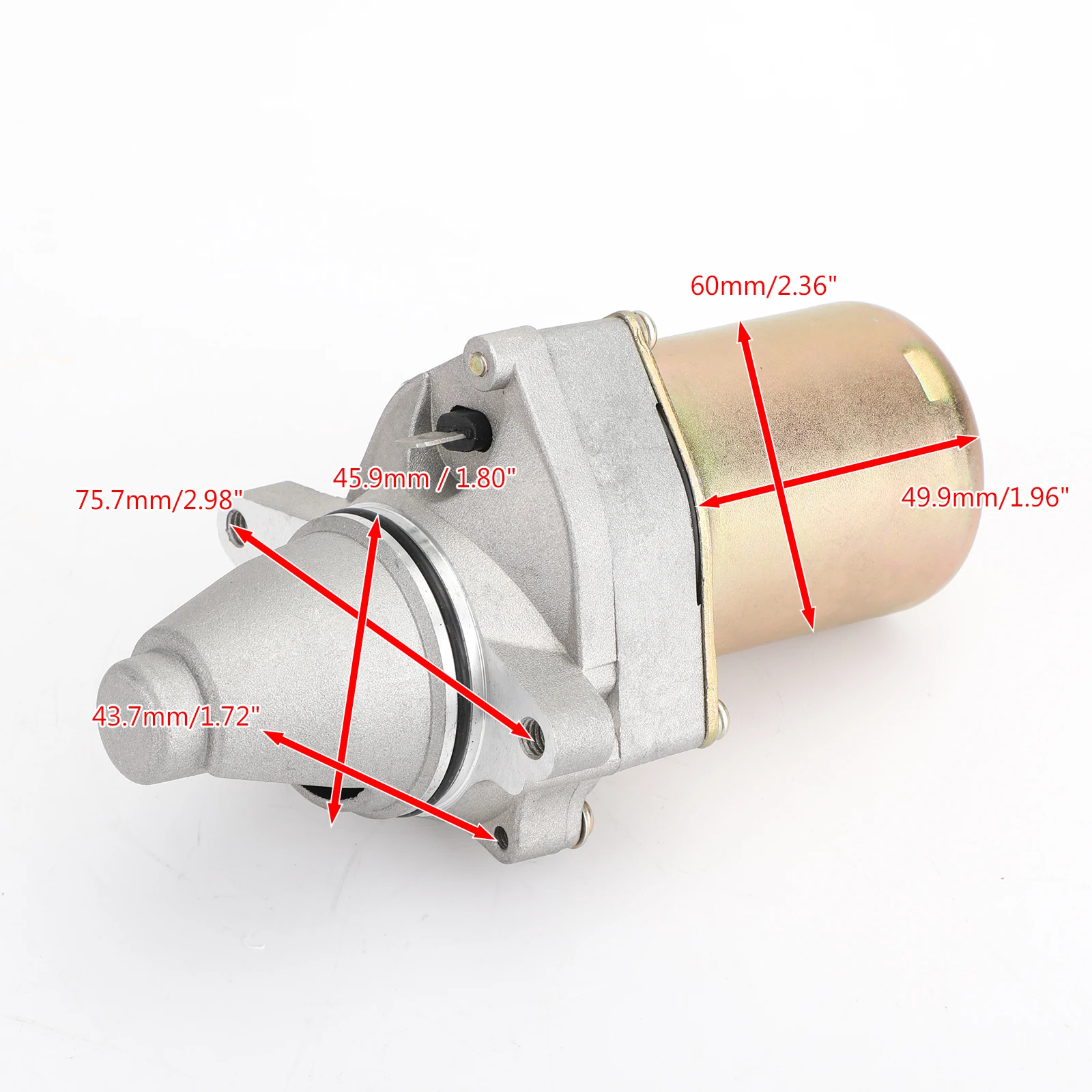 Artudatech STARTER FOR SUZUKI ATV LT80 LT 80 QUAD SPORT 2x4 82cc 1987-2006 31100-40B01 21163-S003 Motorcycle Parts