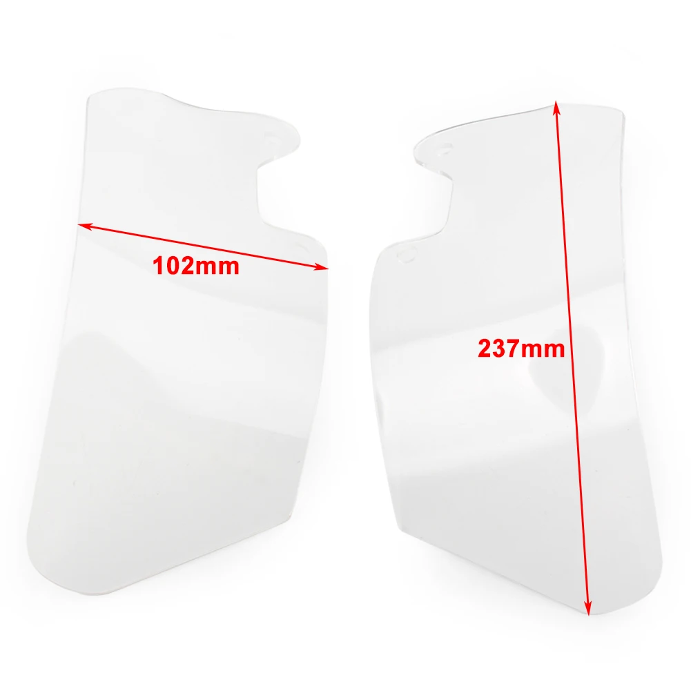 Motorcycle ABS Windshield Windscreen Ventilation Plate Side Panels For BMW R1200GS 2004-2012 R 1200 GS ADV Transparent/Smoke