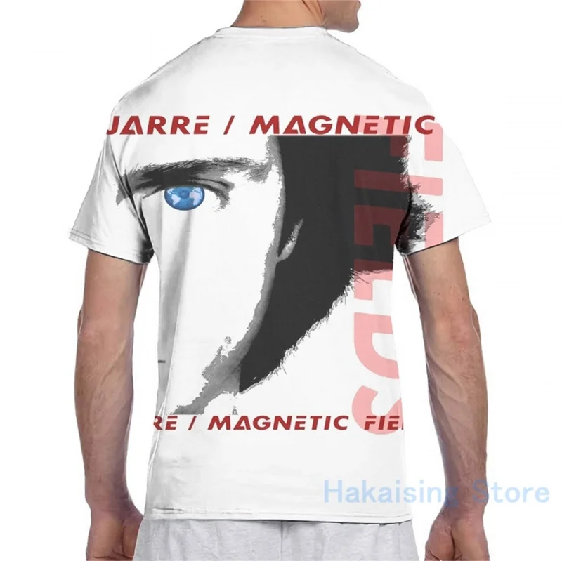 JEAN MICHEL JARRE - MAGNETIC FIELDS men T-Shirt women all over print fashion girl t shirt boy tops tees Short Sleeve tshirts