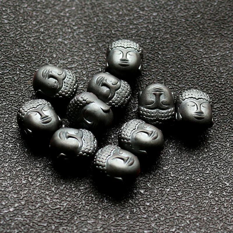 Special-shaped Hematite beads Buddha Cross skull head for Jewelry Bracelet Making DIY