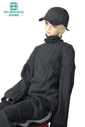 Clothes for doll fits 68--70cm BJD SD17 1/3 Spherical joint Doll Fashion high neck sweater, sweatpants