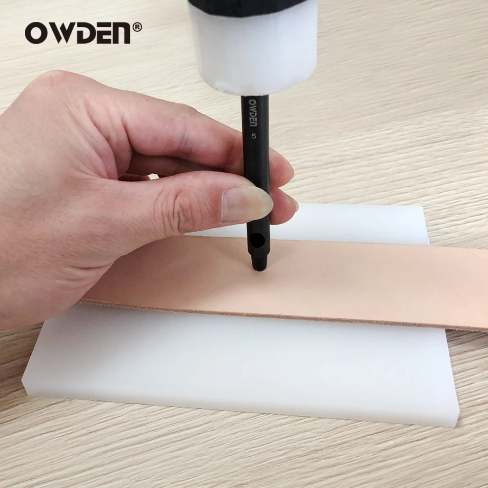 OWDEN Poly Punch Board White Cutting Mat High Quality Rubber Mallet Board