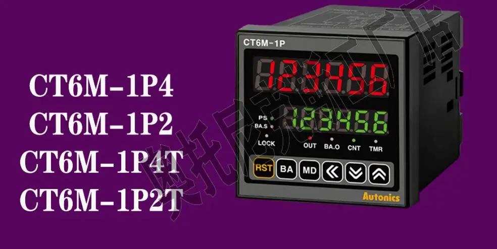 

Autonics Counter CT6M-1P4 CT6M-1P2 CT6M-1P4T CT6M-1P2T