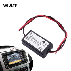 Raddrizzatore DC 12V Power Car retrovisione Camera relè di potenza condensatore Auto Car Camera filtro relè condensatore connettore del filtro