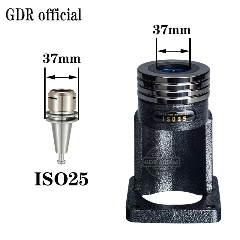 Porte-outil de fixation de verrouillage, dispositif de verrouillage, siège de coupe de verrouillage, porte-outil, BT30, BT40, HSK, ISO20, ISO25,