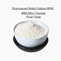 Hydroxypropyl Methyl Cellulose HPMC Food Grade HPMC Hypromellose Cellulose Sub-packed 4000 mPa.s Viscosity
