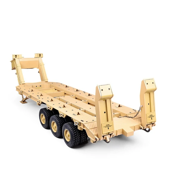 HG-P806 KTR 1:12 US M747 SEMI Trailer Kit Version For HG-P801/P802 M983 US  Army Military Truck