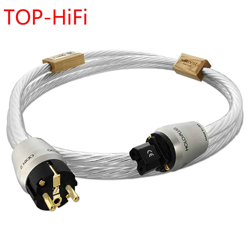 

TOP-HiFi Norodst ODIN 2 Reference Schuko AC Power Cord Cable Without Original Box EU US Plug Power Cable