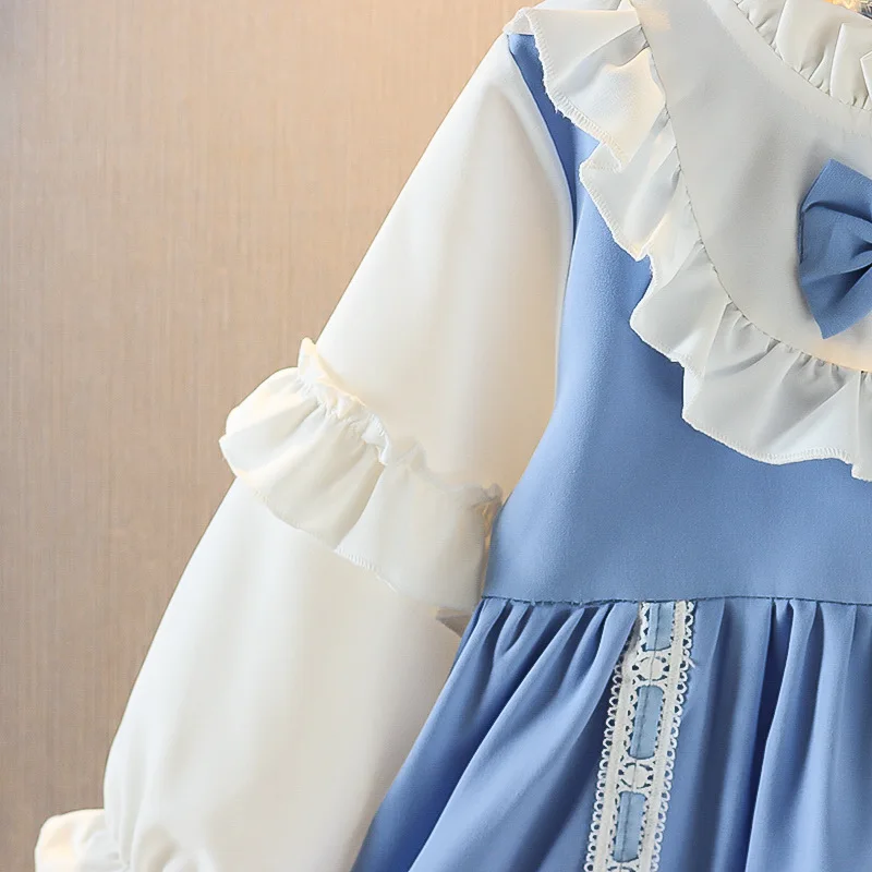 2022 Baby Girl Dress for Newborns Long Sleeve 1 Year Birthday Princess Party Dresses Infant Baby Clothing Toddler Girls Clothes