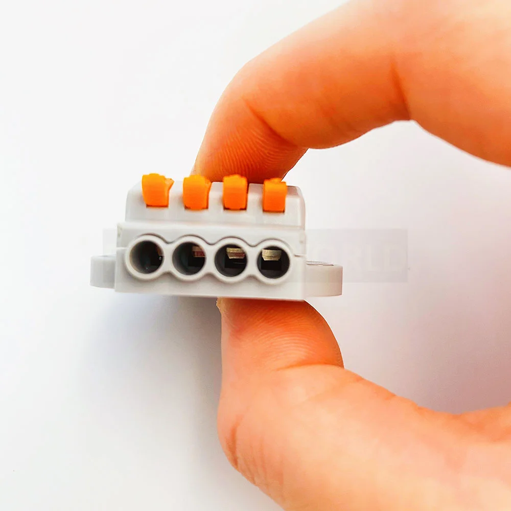 Wire Connectors Terminal Block push-in Quick Connector Docking Wiring Connection Electrical plug in fast Compact Cable Connector