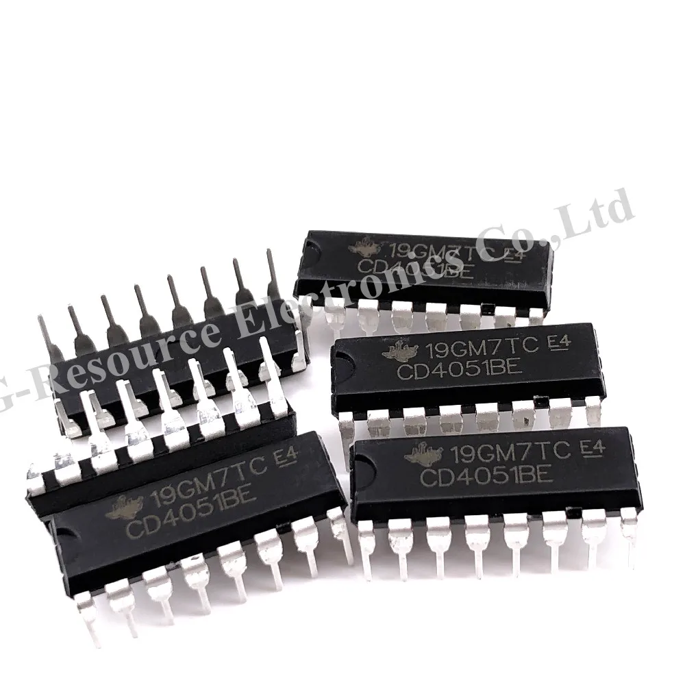 (10 pçs) cd4051 be dip-16 cd4051 di16, di16, 4050be dip, cmos, multiaplicador analógico/desúltima pessoa com conversão de nível lógico