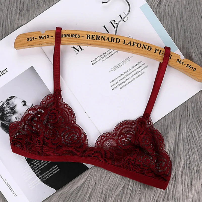 Women Lace Bras Brassiere Women Sexy Lingeries Summer Wire Free Female Lace Bras Underwear