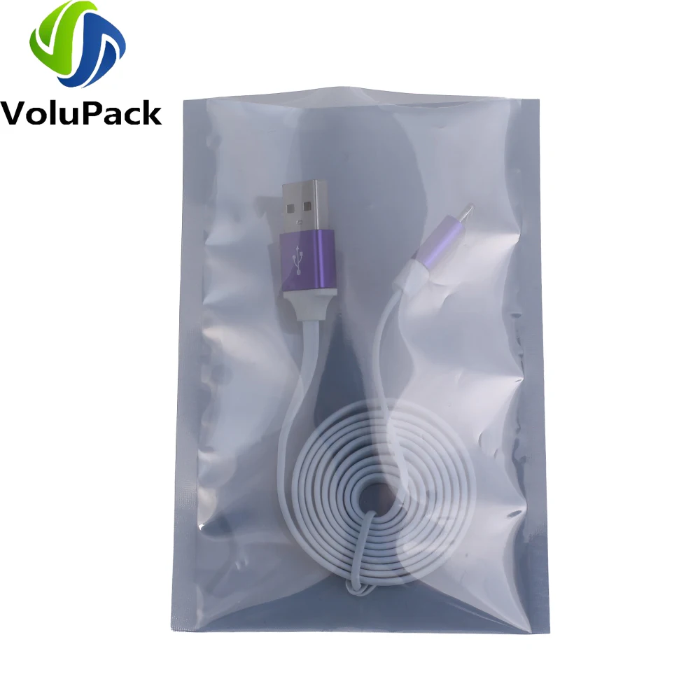 Mylar Storage Bags, Antistatic Translucent Plastic Bags, Open Top Tear Notch Pouches, Vacuum Heat Seal, Phone Accessories