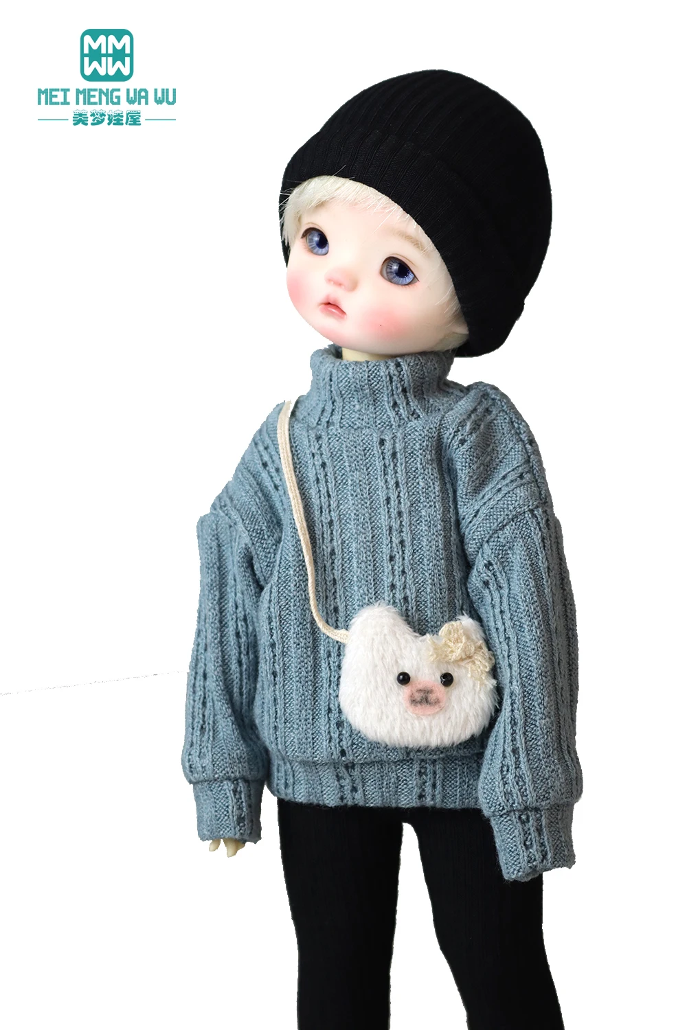 Fits 30cm 1/6 BJD Clothes YOSD MYOU Toys Spherical Joint Doll Fashion Sweaters, Leggings, Caps