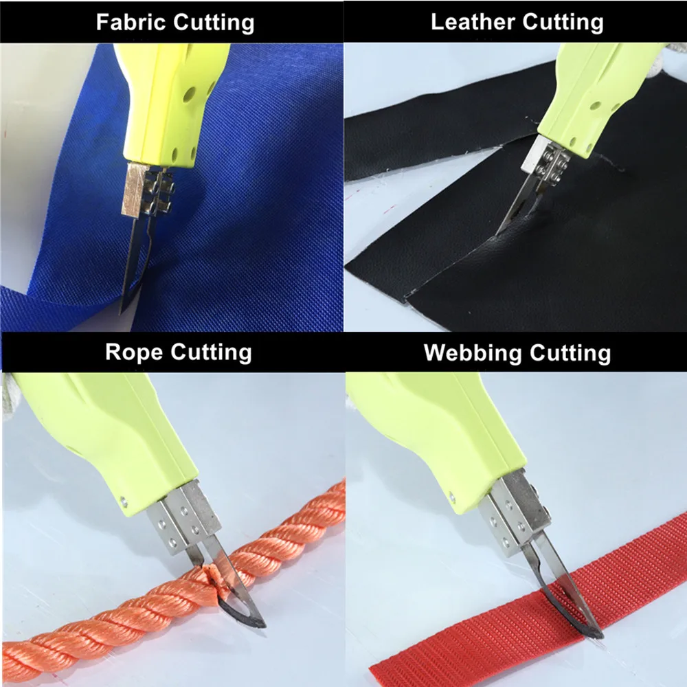 KS EAGLE 80W Electric Hot Knife Heat Thermal Cutter Hand Held Cutter Fabric Rope Sealing Synthetic Fabrics Heating Knife