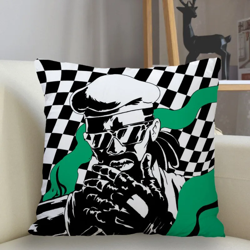 Musife Major Lazer Pillowcase Custom Square Pillow Cover Case Zipper Pillowcase 35*35,40*40,45*45cm Drop Shipping